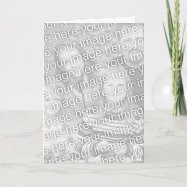 Modelo do cartão de Ourmedia - vertical (Frente)