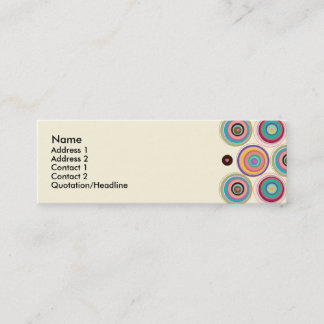 Modelo do cartão de visita dos corações da conexão