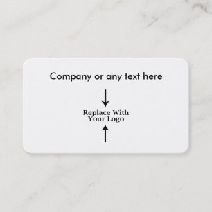 Modelo do logotipo do cartão de visita