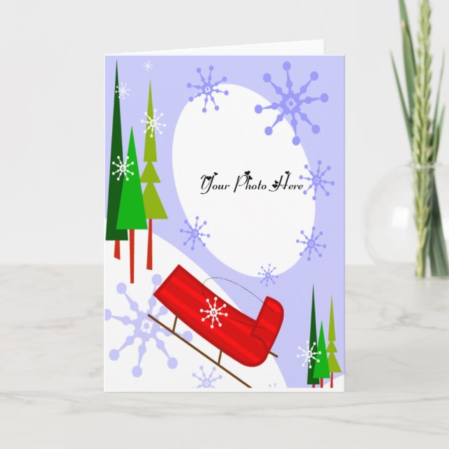 Modelo do Natal do trenó (Frente)