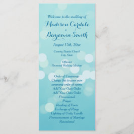 Modelo do Programa de Casamento Azul de Tendy Aqua