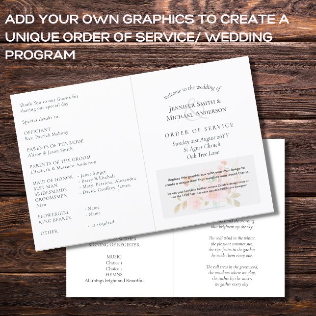 Modelo do Programa de Casamento Ordem de Serviço (Criador carregado)