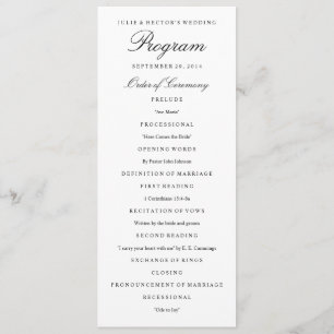 Modelo do Programa Elegante de Casamento Negro e B