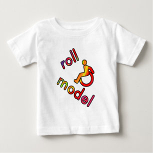 Modelo do rolo - camisetas da inabilidade - em