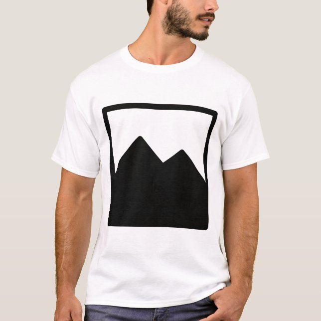 Modelo do t-shirt dos homens (Frente)