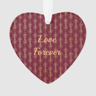 Modelo em Forma Cardíaca por Ornamento Acrílico