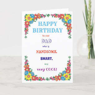 Modelo engraçado para o aniversário