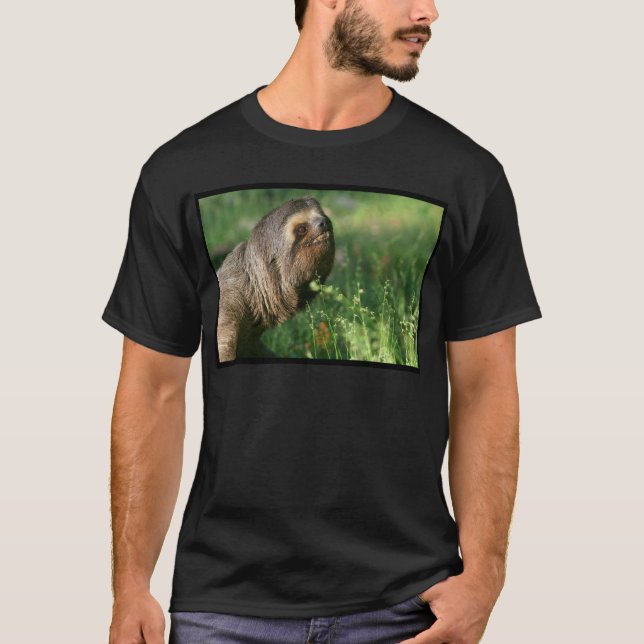 Modelo escuro básico do t-shirt - personalizado (Frente)