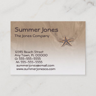 modelo Estrela-enchido do cartão de visita do dia