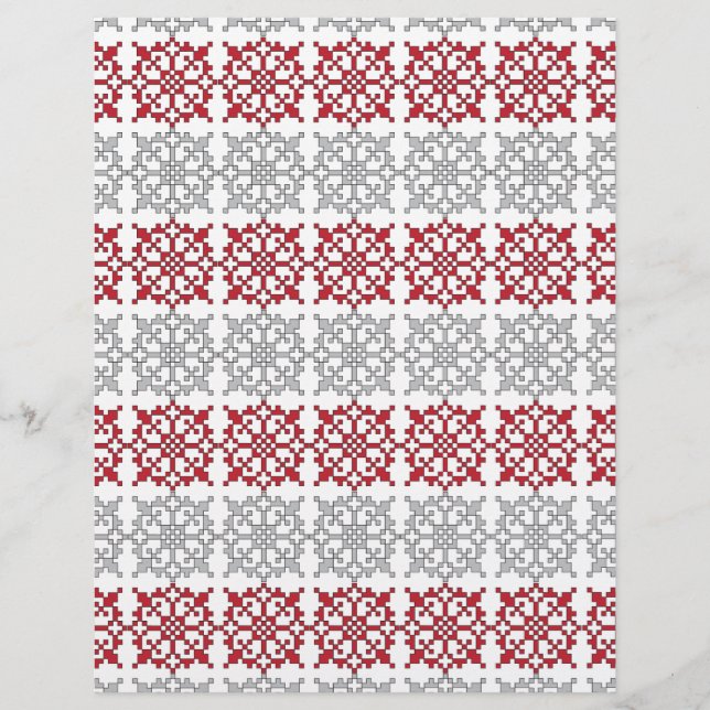 Modelo geométrico I do sinal SUN letão tradicional (Frente)