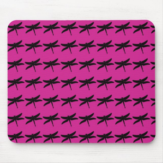 Modelo horizontal de Mousepad da libélula (Frente)