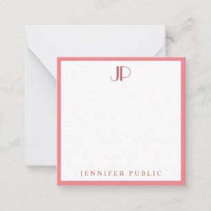 Modelo inicial do Charisma Red Modern Monograma