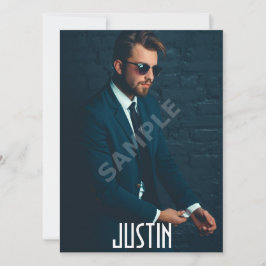 Modelo modelo masculino do cartão dos comp(s) do