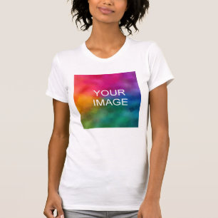 Modelo moderna elegante de Camiseta Ajustado fino