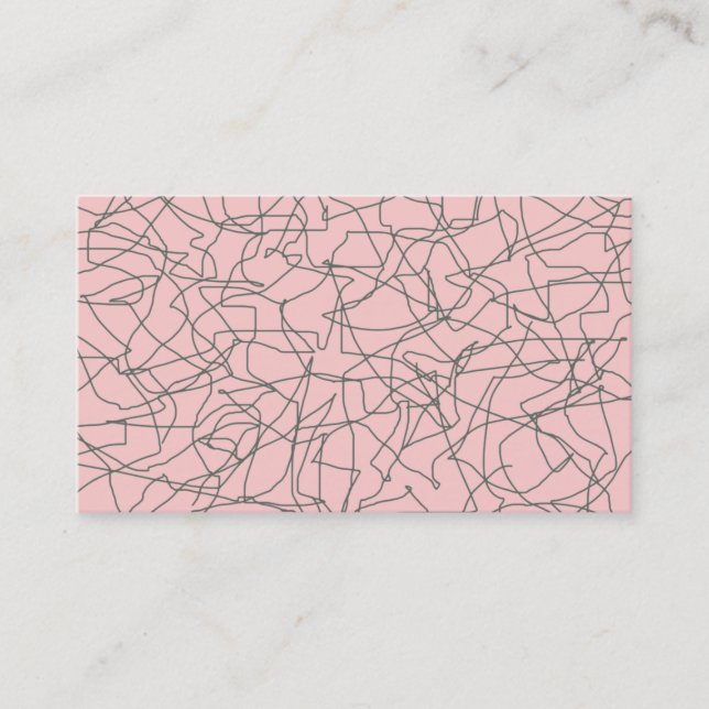 Modelo moderno dos cartões de visitas dos anos 50 (Frente)