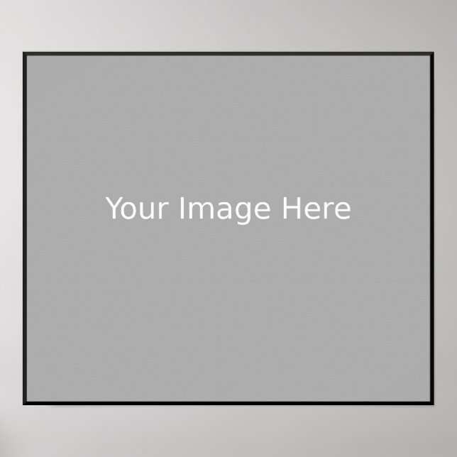 Modelo para a sua imagem - Poster (Frente)