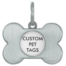 Modelo Personalizado de Etiqueta de Cachorro de Pe