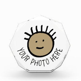 Modelo personalizado de fotobloco OCTAGONAL em bra