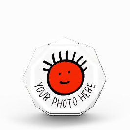 Modelo personalizado de fotobloco OCTAGONAL em bra