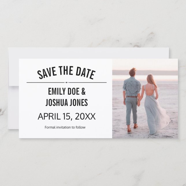 modelo personalizado de salvar data de casamento s (Frente)