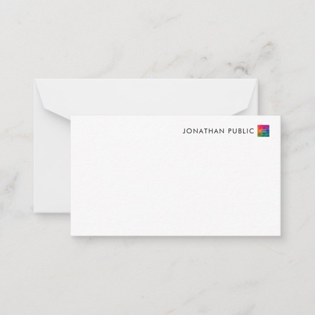 Modelo personalizado Logotipo da sua empresa aqui (Frente)