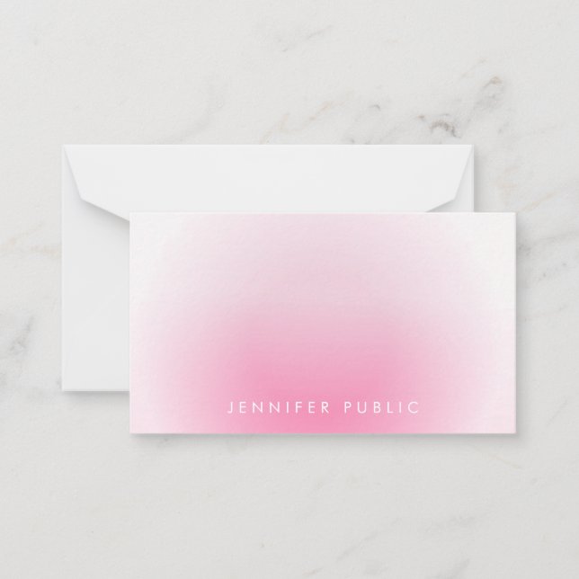 Modelo personalizado monograma de script manual (Frente)