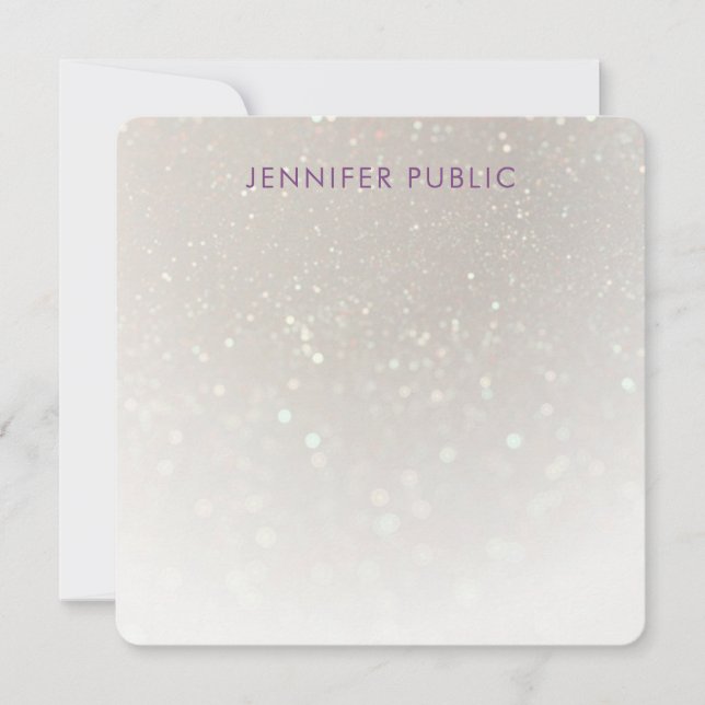 Modelo personalizado personalizado de monograma ma (Frente)