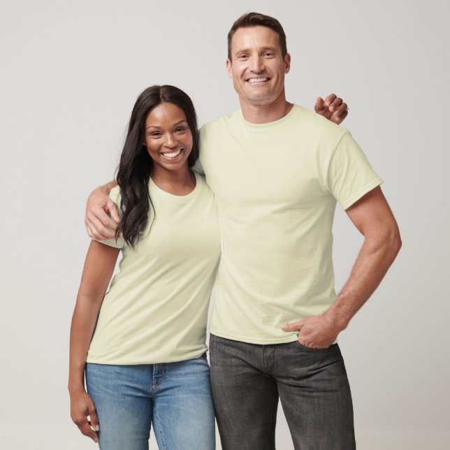 Modelo personalizar T-SHIRT NATURAL ORGÂNICO (Unissex)