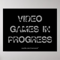 Modelo Poster video games