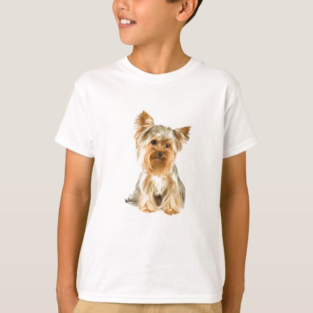 Modelo Vertical de Camiseta Infantil - Personaliza (Frente)