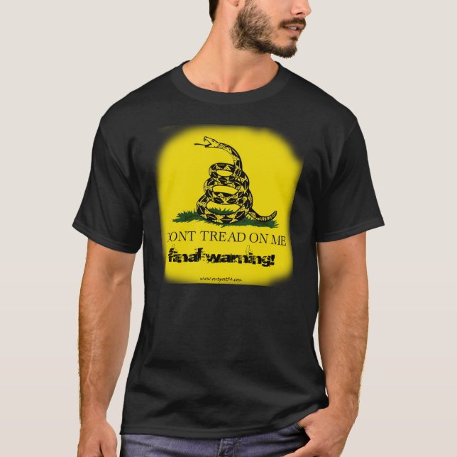 Modelos da camisa de Gadsden (Frente)