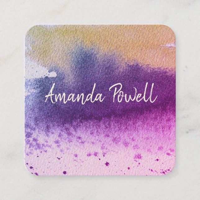 modelos de cartões de visitas personalizados de co (Frente)