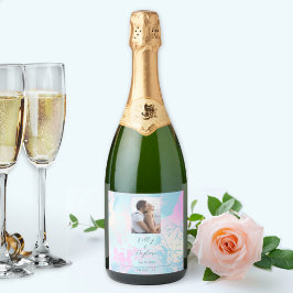 Modern Abstract Pastel Wedding