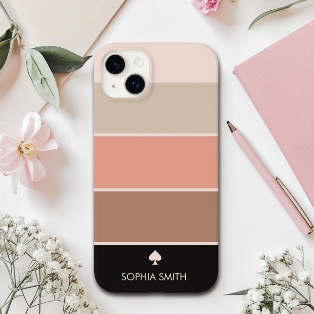 Modern band | Orange and brown tones Minimalist (Criador carregado)