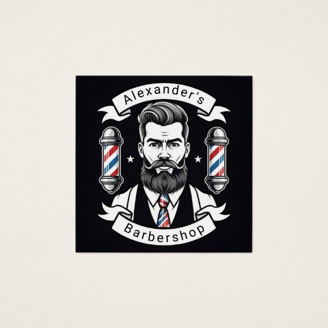 Modern Bearded Man (Frente)