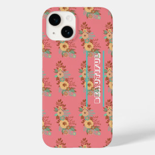 Modern Boho Floral Rosa