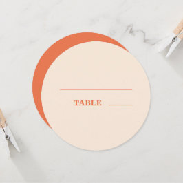 Modern Bold Typografia Weding Apricot Orange