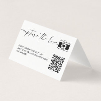 Modern Calligraphy Capture The Love QR code
