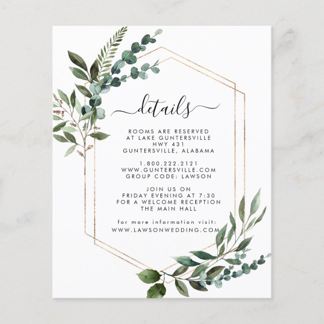 Modern Details Card (Frente)