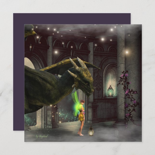 Modern Dragon e Fairy Fantasy (Frente/Verso)