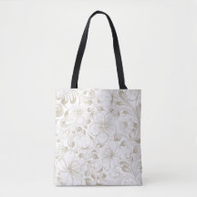 Modern Elegant Trendy Decorative Tote Bag