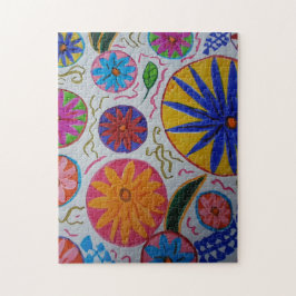 Modern Floral Jigsera Quebra-cabeça