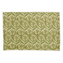 Modern Floral Pattern: White Umbel Flowers