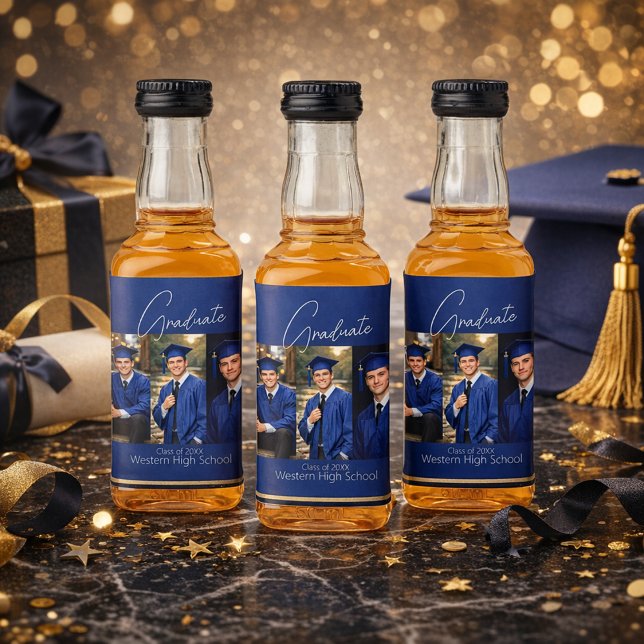 Modern Graduation Party Photo Display (Criador carregado)