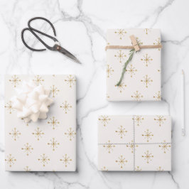Modern Ivory White | Natal das Estrelas de Neve Do
