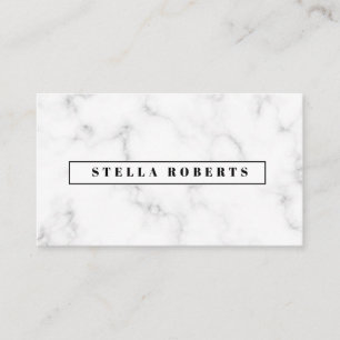 Modern Marble Cartão de visita