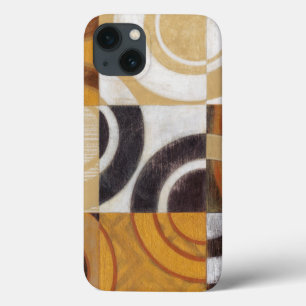 Modern Painting with Circular Patterns