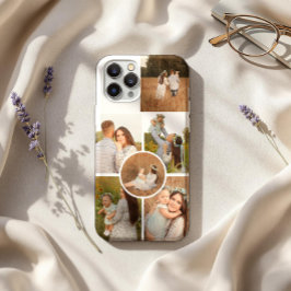 Modern Personalized Six Photo Collage 