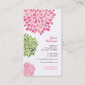 Modern Professional Womens WAHM Cartão de visita
