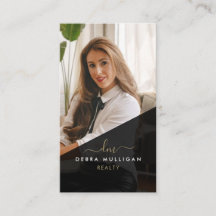 Modern Real Estate Agent Cartão de visita